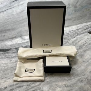 Gucci gift or storage boxes with dust covers